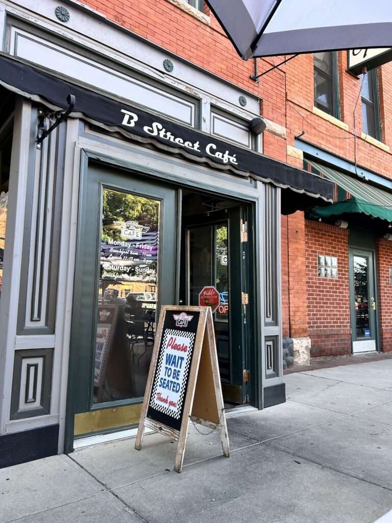 B Street Cafe banner